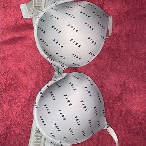 victoria’s secret push-up bra army green